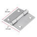 Bisagra cuadrada 2" acero inox, cabeza plana, HERMEX
