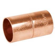 Cople de cobre 3/4", con ranura, FOSET