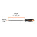 Lima redonda bastarda 8" con mango Comfort Grip, TRUPER