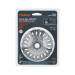 Carda tipo cónico 4" alambre trenzado, multi-rosca, TRUPER