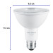 Foco LED 11 W tipo PAR30, 3000K blanca cálida, VOLTECK