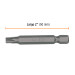 Estuche con 5 puntas torx T27 con seguro largo 2", EXPERT