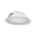 Luminario LED empotrable 12 W 6500 K, redondo, VOLTECK