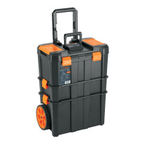 Caja para herramienta,19"x25" con ruedas, 3 en 1 desmontable