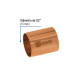 Cople de cobre 1/2", sin ranura, FOSET BASIC
