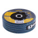Disco laminado 7", grano 80 centro 7/8", fibra, PRETUL