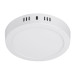 Luminario LED plafón 12W 3000K, redondo, blanco, VOLTECK