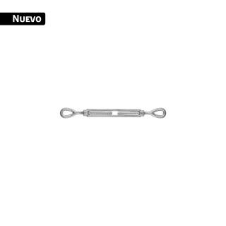Tensor forjado 3/8" ojo - ojo, galvanizado, FIERO