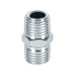Niple de acero, macho-macho, cuerda 1/4" NPT, PRETUL