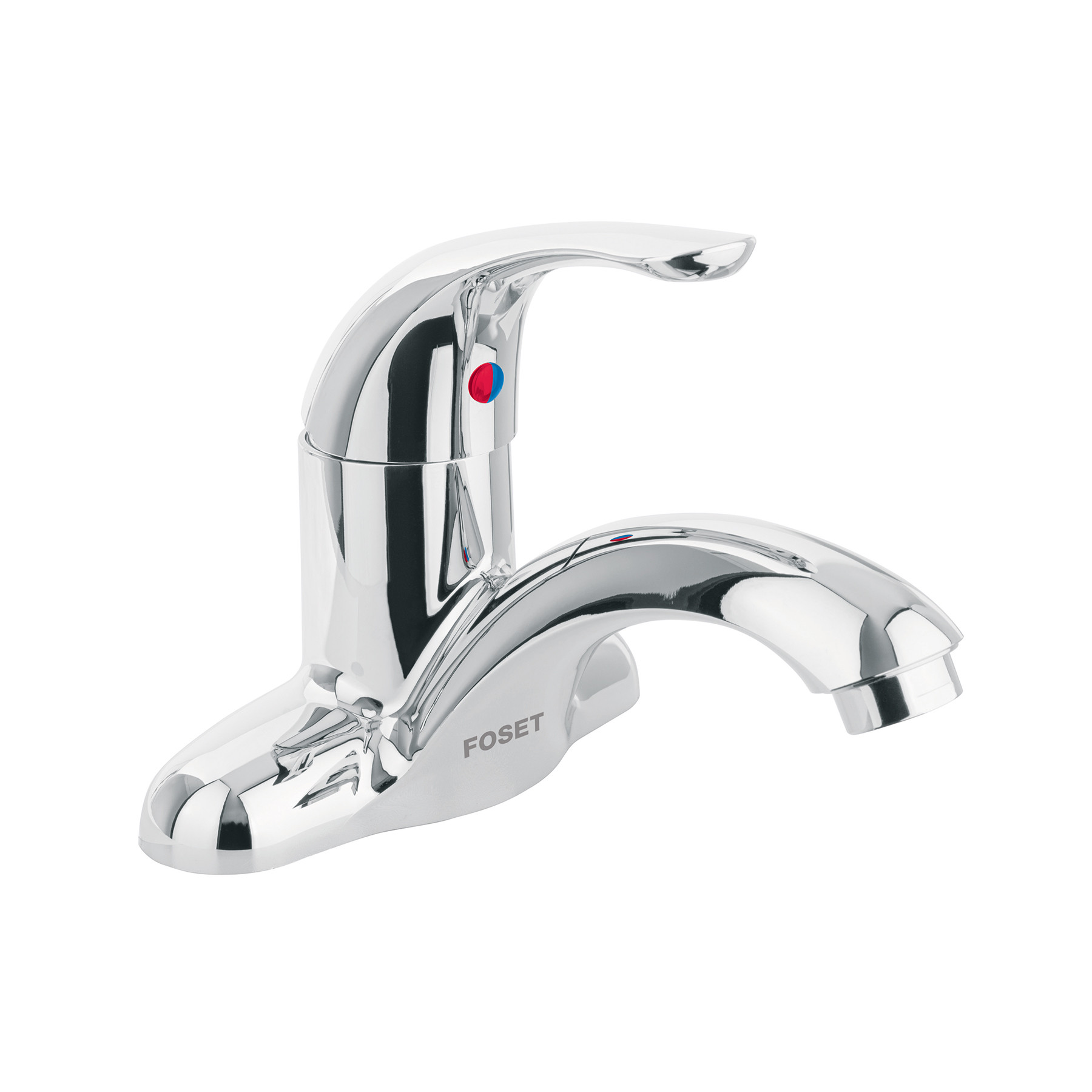 Monomando lavabo, ABS, nariz curva, BASIC