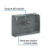 Dispensador chico para toallas de papel, humo, FOSET BASIC