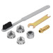 Pistola p/pintar baja presión, 1.5 mm, pulida, entrada sup
