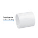 Cople de PVC cédula 40 de 1-1/2", FOSET