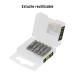 Estuche con 5 puntas pozidriv PZ3 largo 1", TRUPER EXPERT