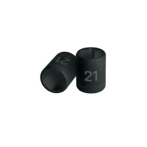 Dado cuadro 1/2" de impacto 6 puntas de 21 mm, TRUPER