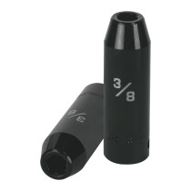 Dado largo impacto de 3/8", 6 puntas, cuadro 1/2", TRUPER