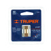 Cople de latón, hembra-hembra, cuerda 1/4" NPT, TRUPER