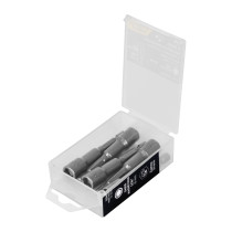 Estuche con 5 dados magnéticos de 6 mm largo 2-1/2", EXPERT