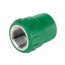Adaptador PPR 3/4" hembra con inserto metálico, FOSET
