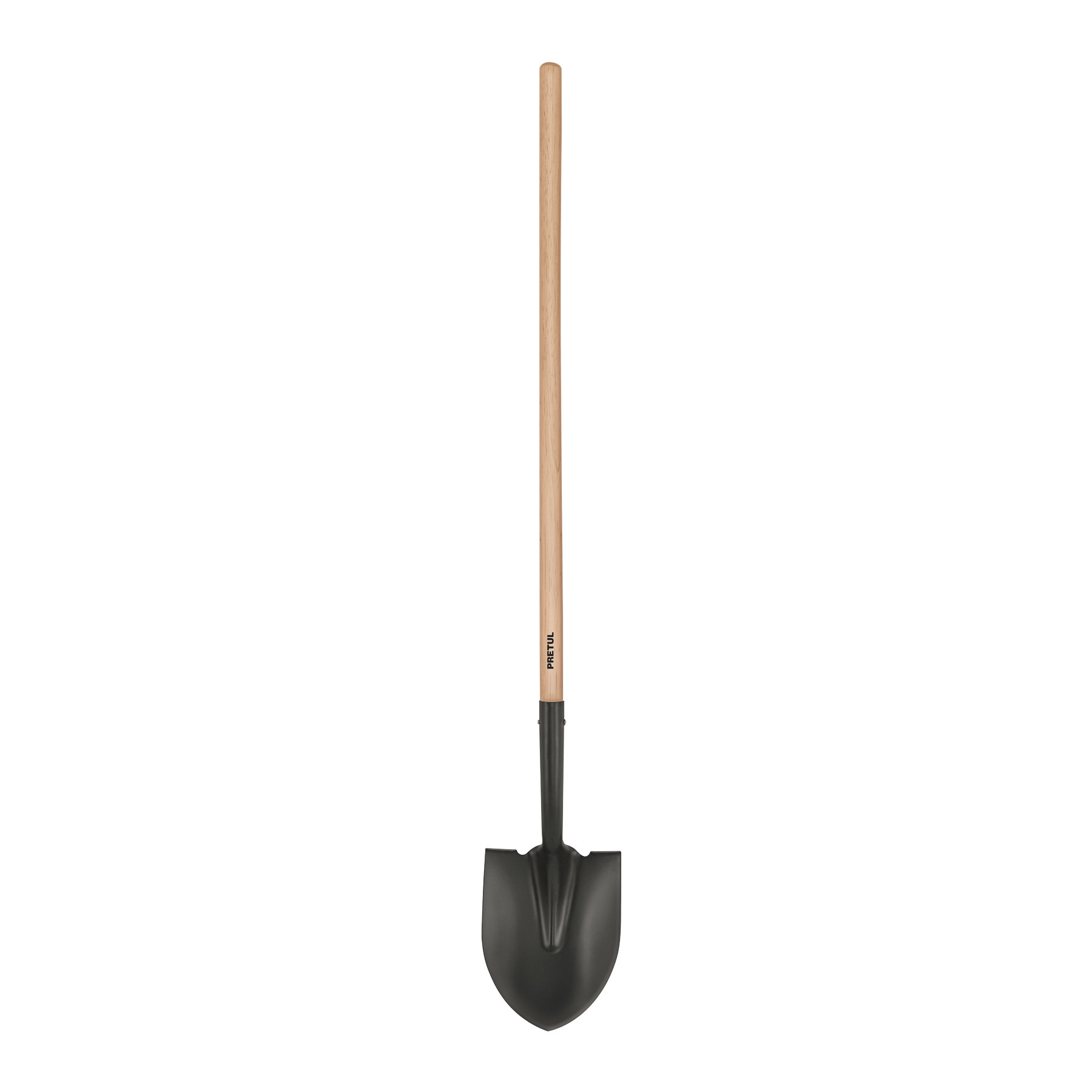 Pala redonda mango largo 44", PRETUL
