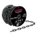 Metro de cadena de 8 mm de plástico negra, carrete de 25 m