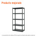 Estante metálico 5 repisas capacidad 80kg, 85x45x180, TRUPER