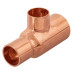 Tee reducida de cobre 3/4" x 1/2" x 1/2", FOSET