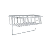 Portarrollo y especiero en cromo para cocina, FOSET RIVIERA