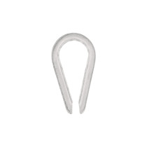 Bolsa con 10 guardacabos para cable de acero de 3/16", FIERO
