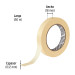 Cinta masking tape de 3/4" x 50 m, PRETUL