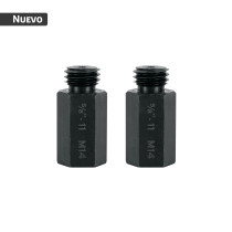 Juego 2 adaptadores para borlas doble cara, 5/8"-11, TRUPER