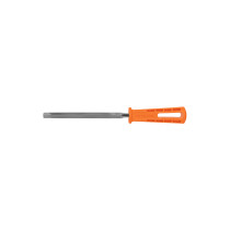 Lima triangular 6" para machete, 34 dpp, con mango, TRUPER