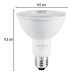 Foco LED 11 W tipo PAR30, 6500K blanca fría, VOLTECK