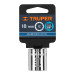Dado de 18 mm, 12 puntas, cuadro 3/8", TRUPER