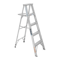 Escalera de tijera 100% aluminio tipo lll 4 peldaños, TRUPER