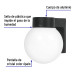 Arbotante de pared tipo globo, lámpara no incluida, VOLTECK