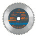 Disco sierra 10" para madera, 60 dientes centro 1", TRUPER