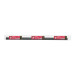 Guardapolvo fijo de 120 cm, negro, HERMEX