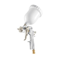 Pistola p/pintar Híbrida vaso plástico,1.3mm, TRUPER