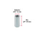 Bolsa con 5 tuercas cople, 3/16" acero galvanizado , FIERO