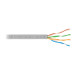 Metro de cable UTP CAT5E, Bobina de 100m, gris, VOLTECK