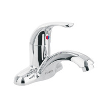 Monomando lavabo, ABS, nariz curva, BASIC