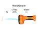 Linterna plástica de LED 300 lm, recargable, TRUPER