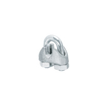 Blíster c/2 nudos (perros) de hierro p/cable de 3/16", FIERO