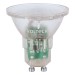 Lámpara trans. de LED 3 W MR16 base GU10 luz cálida, blíster