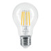 Foco LED filamento 6 W, A19, 2700K luz ambar, E26, VOLTECK