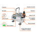 Compresor libre de aceite, para aerografo,1/5HP,127V, TRUPER