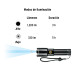 Linterna LED recargable, de aluminio, 1,200 lm, TRUPER