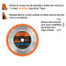 Disco sierra 10" para madera, 40 dientes centro 1", EXPERT