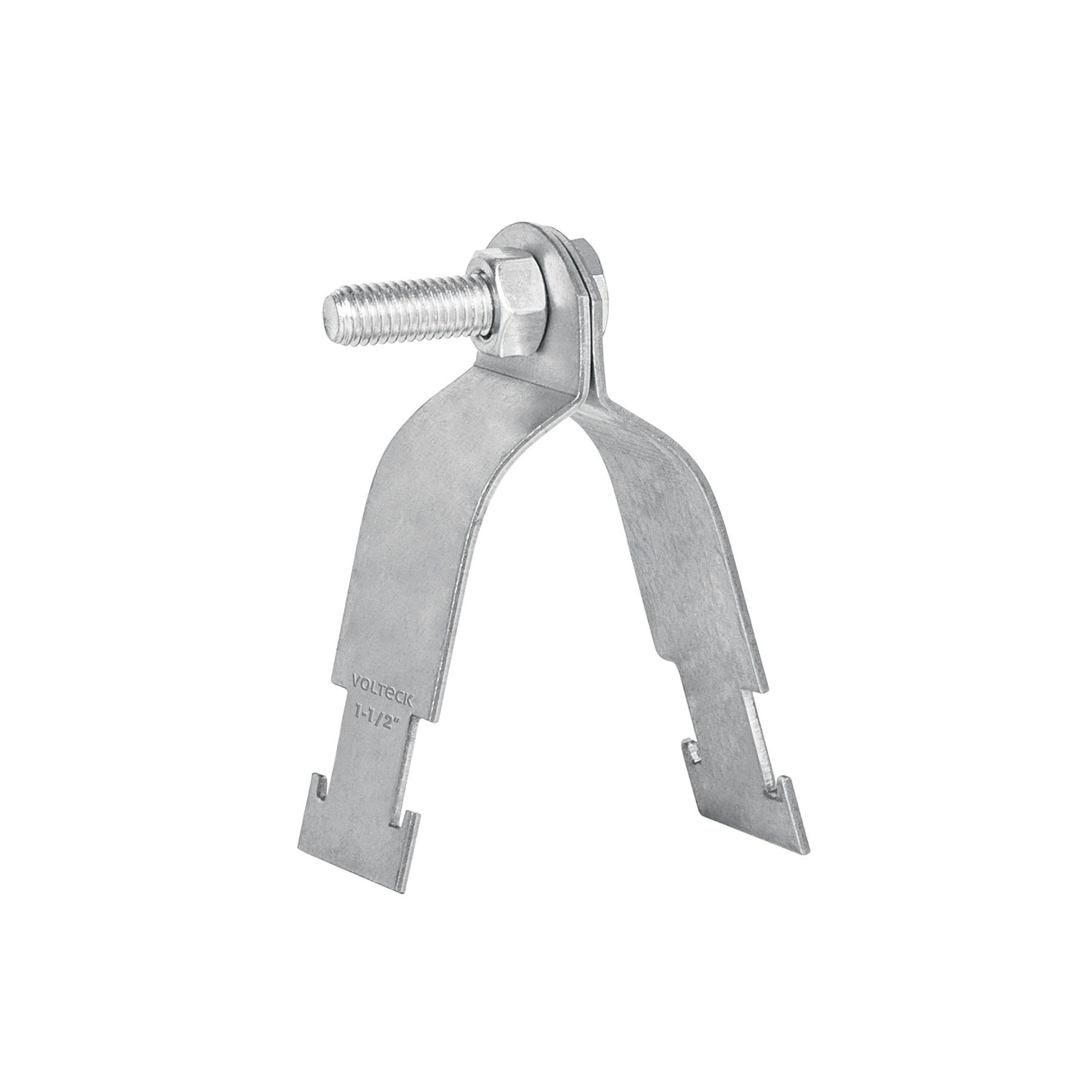 Abrazadera para perfil monocanal de 1 1/2", VOLTECK